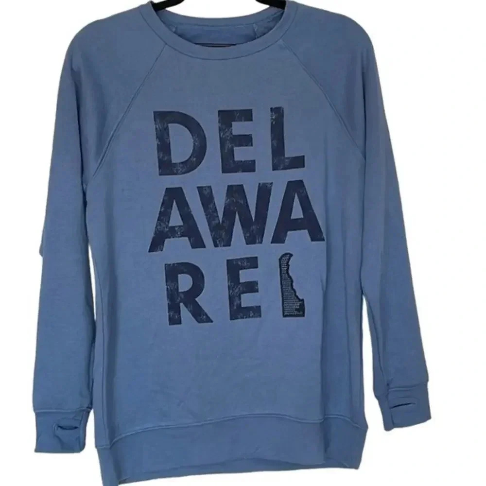 New With Tags State‎ of Mine Delaware Sweatshirt Size Small (S)